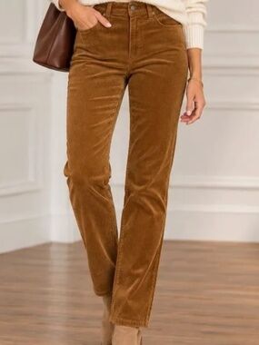 Classic Talbot's Caramel colored corduroy pants Heritage Chinos (Size 10P)